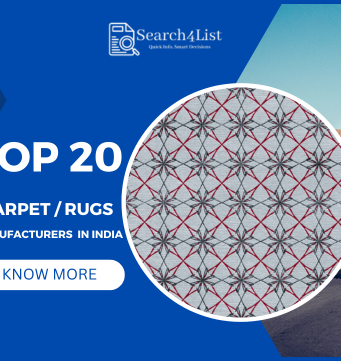 Top 20 Carpet / Rugs Manufacturers in India
