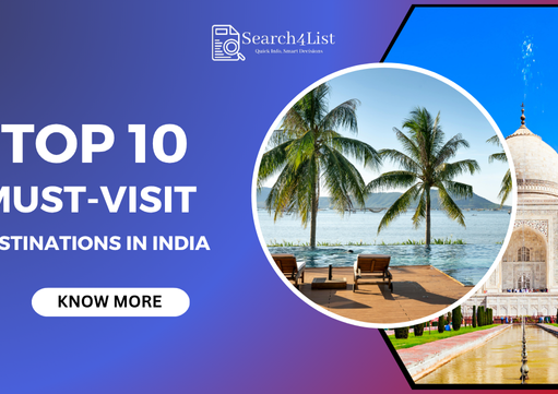 Top 10 Must-Visit Destinations in India for 2025