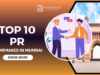 Top 10 PR Companies in Mumbai